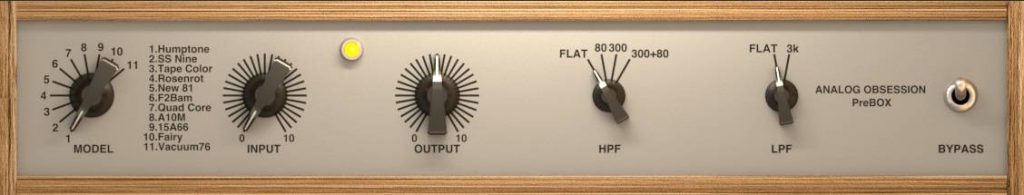 Analog Obsession – PreBOX