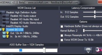 ASIO4ALL Asio Driver v2.12