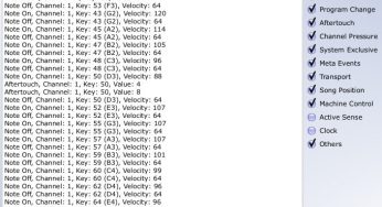 MIDI Monitor v1.0