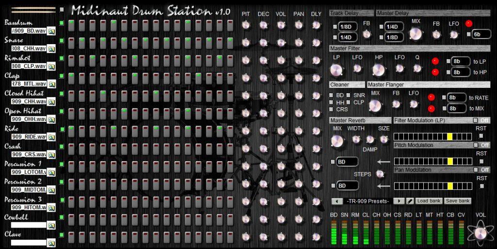 Midinaut Drum Station Free Vst Plugins