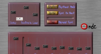 Rhythmic Metalisation Delay v.1.01