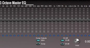 31 Band 1/3 Octave Master EQ