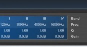 TDAe EQ2004P – 4-Band Parametric Equalizer