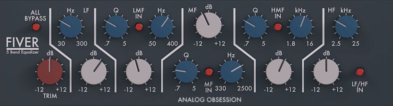 Analog Obsession - FIVER | FREE VST PLUGINS