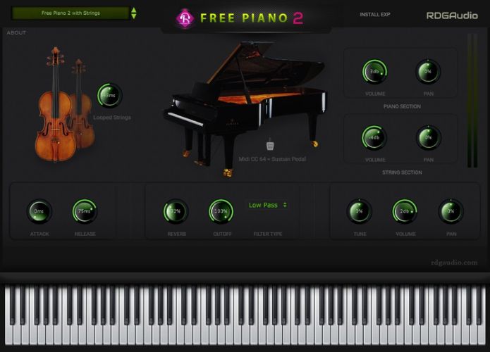 RDGAudio - Free Piano 2