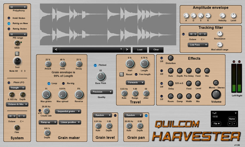 Quilcom - Harvester