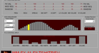 Maschinenmusik – MM FX 11 Filtshiftrev