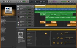 GarageBand - Apple's free DAW for Mac users to create and record music