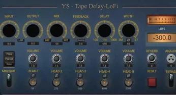 YS Tape Delay LoFi v1.0 Win Mac