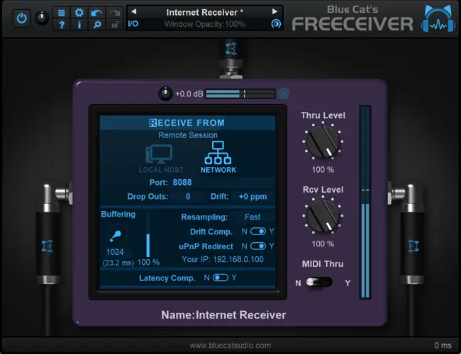 Blue Cat's Freeceiver