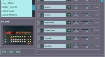 PDrumlabooh (Drum Machine) v10.0 WiN Linux