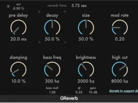 GReverb v1.2 WiN Mac Linux GReverb