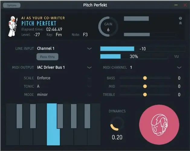Pitch Perfekt (Voice-To-MiDi Using AI) v1.5.0 WiN MAC Pitch Perfekt
