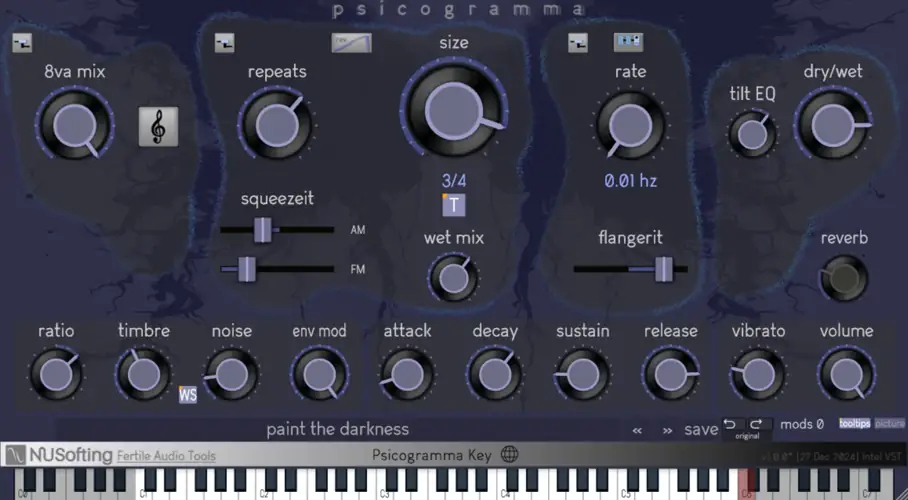 Psicogramma Key vst