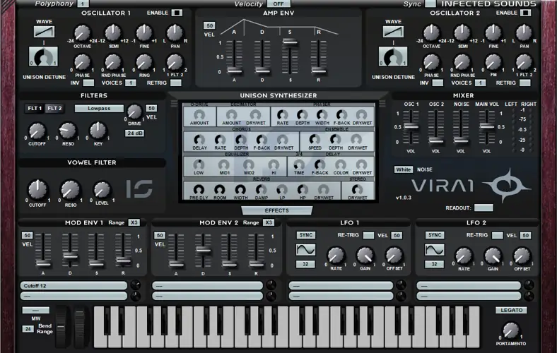 Vira1 (Virus C / Sylenth1 Synthesizer) v1.0 WiN