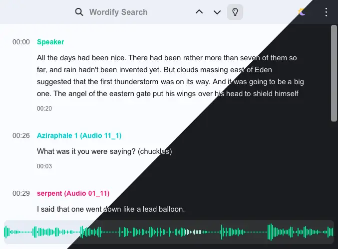 Wordify (AI Speech To Text)