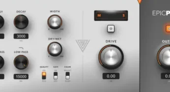 epicPLATE mkII – Silky Plate Reverb