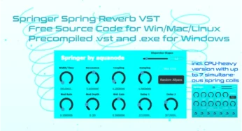 Springer Spring Reverb Win Mac Linux