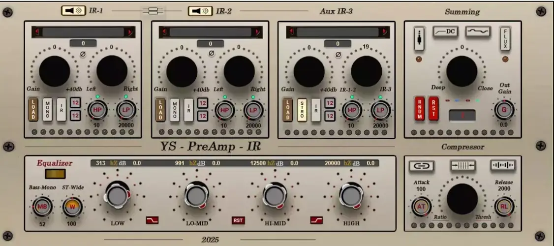 YS PreAmp IR