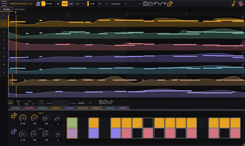 Constellations Sequencer