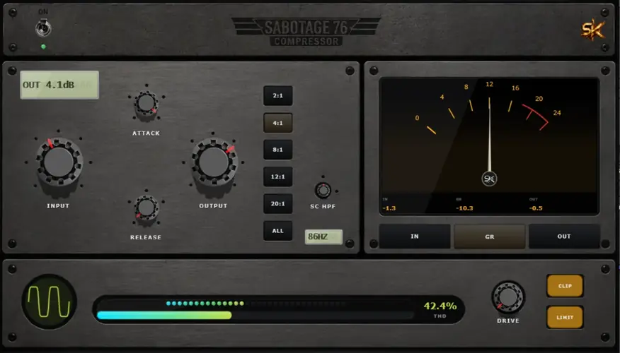 Sabotage 76 FET Compressor