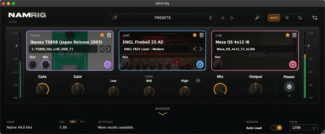 NAM Rig - Free Amp Sim NAM Rig