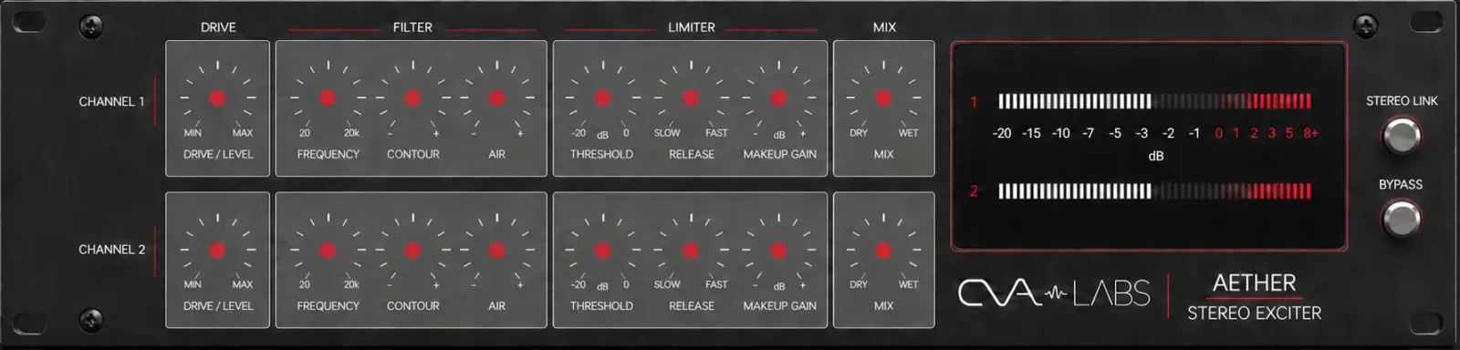 Aether Stereo Exciter - Harmonic Saturator Aether Stereo Exciter