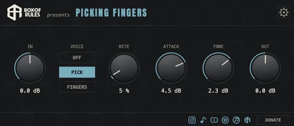 Picking Fingers – Bass DI Shaper