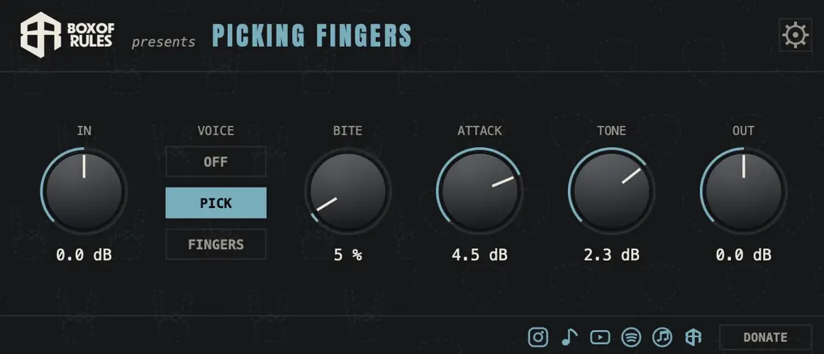 Picking Fingers - Bass DI Shaper Picking Fingers