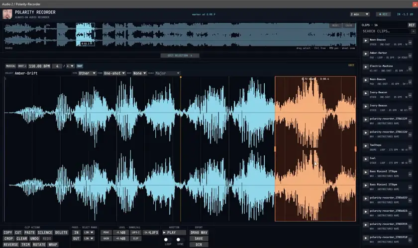 Polarity-Recorder – Audio Capture