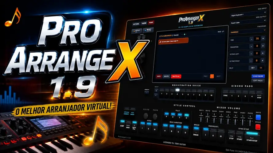 ProArranger X - Virtual Arranger ProArranger X
