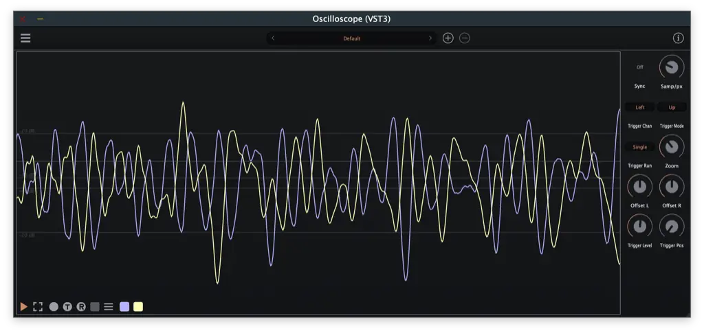 Oscilloscope - Free Visual Meter Oscilloscope